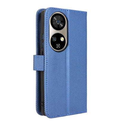 For Ulefone Note 17 Pro Diamond Texture Leather Phone Case(Blue) - Ulefone Cases by PMC Jewellery | Online Shopping South Africa | PMC Jewellery | Buy Now Pay Later Mobicred