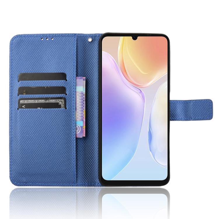 For Ulefone Note 20 Pro Diamond Texture Leather Phone Case(Blue) - Ulefone Cases by PMC TechLife | Online Shopping South Africa | PMC TechLife | Buy Now Pay Later Mobicred