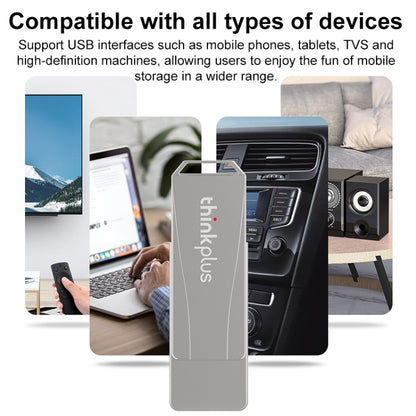 Lenovo Thinkplus USB 3.0 Rotating Flash Drive, Memory:32GB(Silver) - USB Flash Drives by Lenovo | Online Shopping South Africa | PMC Jewellery | Buy Now Pay Later Mobicred