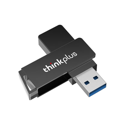 Lenovo Thinkplus USB 3.0 Rotating Flash Drive, Memory:64GB(Black) - USB Flash Drives by Lenovo | Online Shopping South Africa | PMC Jewellery | Buy Now Pay Later Mobicred