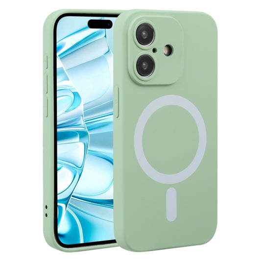 For iPhone 16 Plus Liquid Silicone Magsafe Phone Case(Green) - iPhone 16 Plus Cases by PMC Jewellery | Online Shopping South Africa | PMC Jewellery | Buy Now Pay Later Mobicred