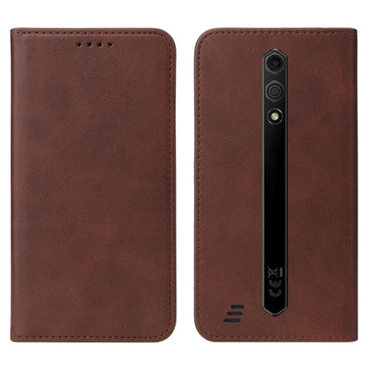 For Ulefone Armor X12 Magnetic Closure Leather Phone Case(Brown) - Ulefone Cases by PMC Jewellery | Online Shopping South Africa | PMC Jewellery | Buy Now Pay Later Mobicred