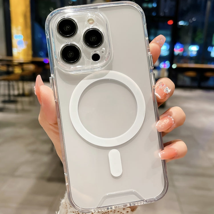 For iPhone XR MagSafe Space Phone Case(Transparent) - More iPhone Cases by PMC TechLife | Online Shopping South Africa | PMC TechLife