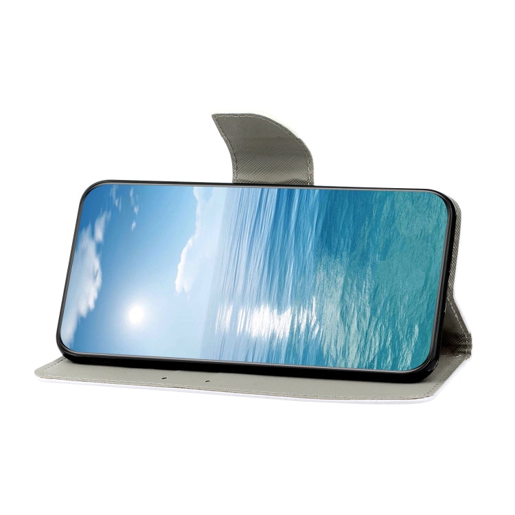 For iPhone 16 3D Colored Drawing Flip Leather Phone Case(Marble) - iPhone 16 Cases by PMC TechLife | Online Shopping South Africa | PMC TechLife | Buy Now Pay Later Mobicred