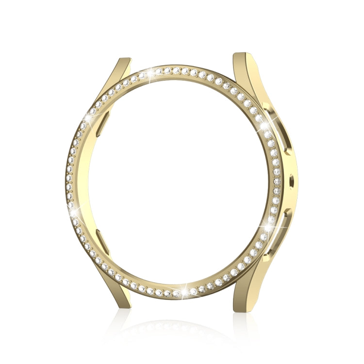 For Samsung Galaxy Watch 6 44mm Diamond Hollow PC Watch Protective Case(Gold) - free shipping - PMC TechLife - Order now!