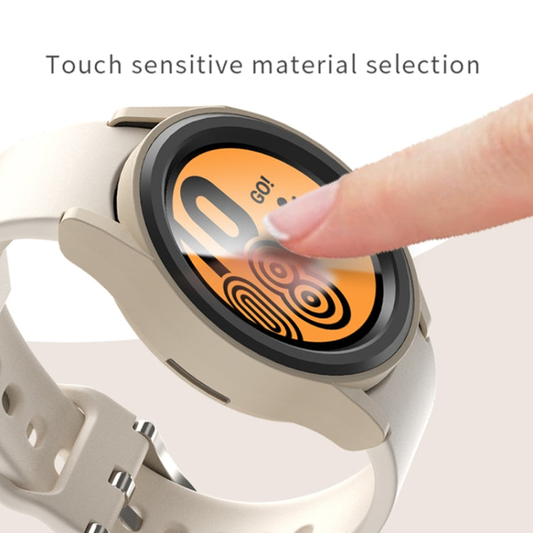 For Samsung Galaxy Watch 6 Classic 47mm Half-inclusive PC Watch Protective Case(Silver) - Watch Cases by PMC TechLife | Online Shopping South Africa | PMC TechLife