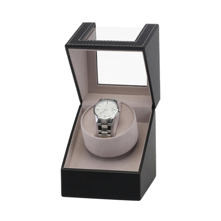 Leather Single Watch Box Electric Motor Watch Shaker Automatic Watch Shaker, US Plug - free shipping - PMC TechLife - Order now!