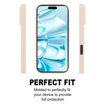 For iPhone 16 GOOSPERY SOFT FEELING Liquid TPU Soft Phone Case(Apricot) - iPhone 16 Cases by GOOSPERY | Online Shopping South Africa | PMC Jewellery | Buy Now Pay Later Mobicred