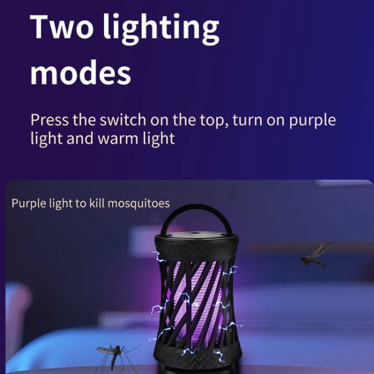 Household UV Light Touch Mosquito Repellent Lamp, Plug-in(Black) - Repellents by PMC TechLife | Online Shopping South Africa | PMC TechLife | Buy Now Pay Later Mobicred