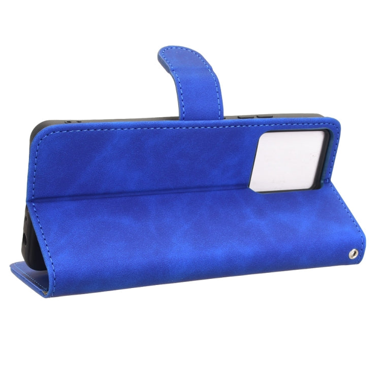 For Blackview Oscal Modern 8 / Color 8 Skin Feel Magnetic Flip Leather Phone Case(Blue) - More Brand by PMC Jewellery | Online Shopping South Africa | PMC Jewellery | Buy Now Pay Later Mobicred