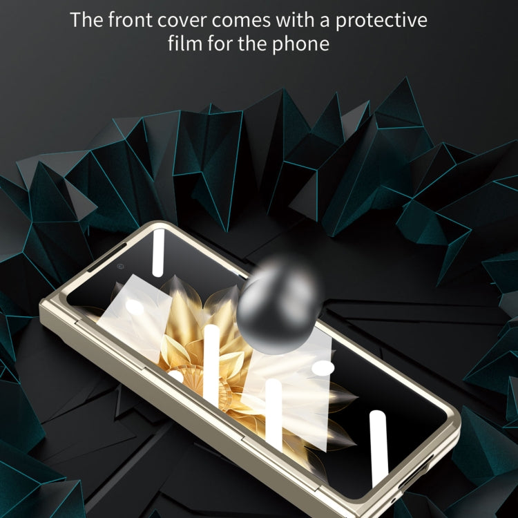 For Honor Magic V2 Integrated Folding Phone Case with Hinge(Rose Gold) - Honor Cases by PMC TechLife | Online Shopping South Africa | PMC TechLife | Buy Now Pay Later Mobicred