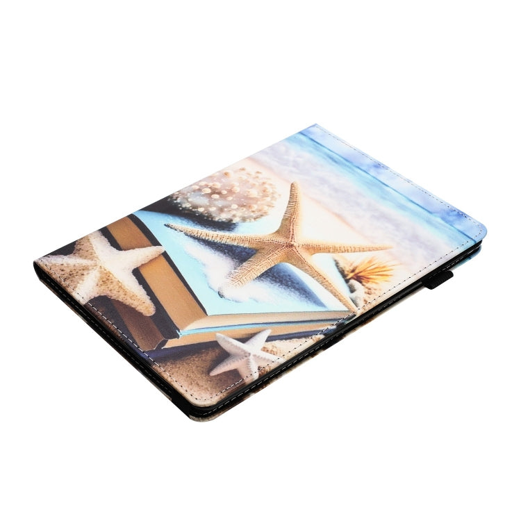 For iPad Pro 11 2024 Sewing Litchi Texture Smart Leather Tablet Case(Starfish) - iPad Pro 11 2024 Cases by PMC Jewellery | Online Shopping South Africa | PMC Jewellery | Buy Now Pay Later Mobicred