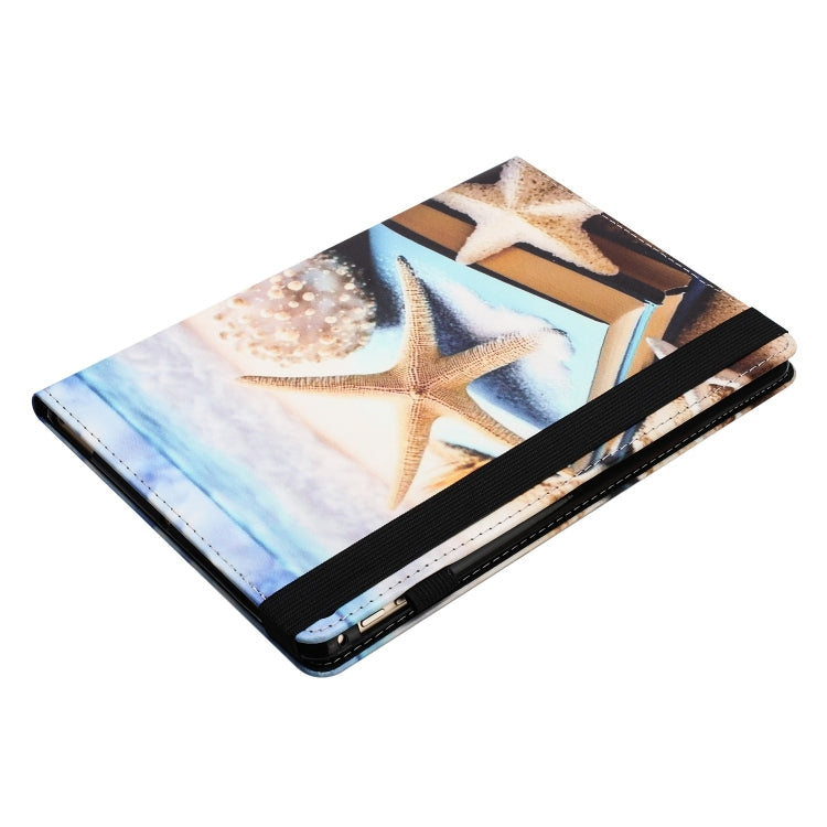 For iPad Pro 11 2024 Sewing Litchi Texture Smart Leather Tablet Case(Starfish) - iPad Pro 11 2024 Cases by PMC Jewellery | Online Shopping South Africa | PMC Jewellery | Buy Now Pay Later Mobicred