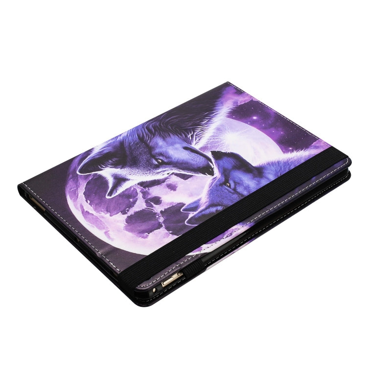 For iPad Pro 11 2024 Sewing Litchi Texture Smart Leather Tablet Case(Wolf) - iPad Pro 11 2024 Cases by PMC TechLife | Online Shopping South Africa | PMC TechLife | Buy Now Pay Later Mobicred