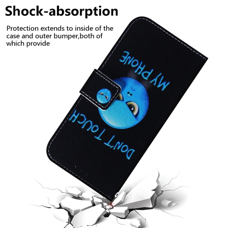 For Honor X6a Coloured Drawing Flip Leather Phone Case(Anger) - Honor Cases by PMC TechLife | Online Shopping South Africa | PMC TechLife