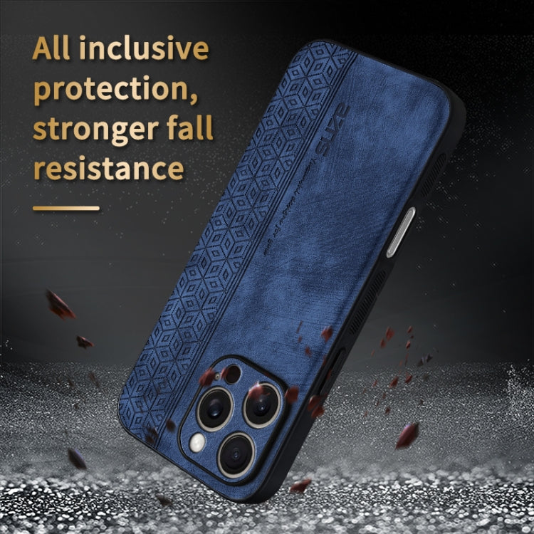 For iPhone 16 Pro Max AZNS 3D Embossed Skin Feel Phone Case(Sapphire Blue) - iPhone 16 Pro Max Cases by AZNS | Online Shopping South Africa | PMC Jewellery | Buy Now Pay Later Mobicred