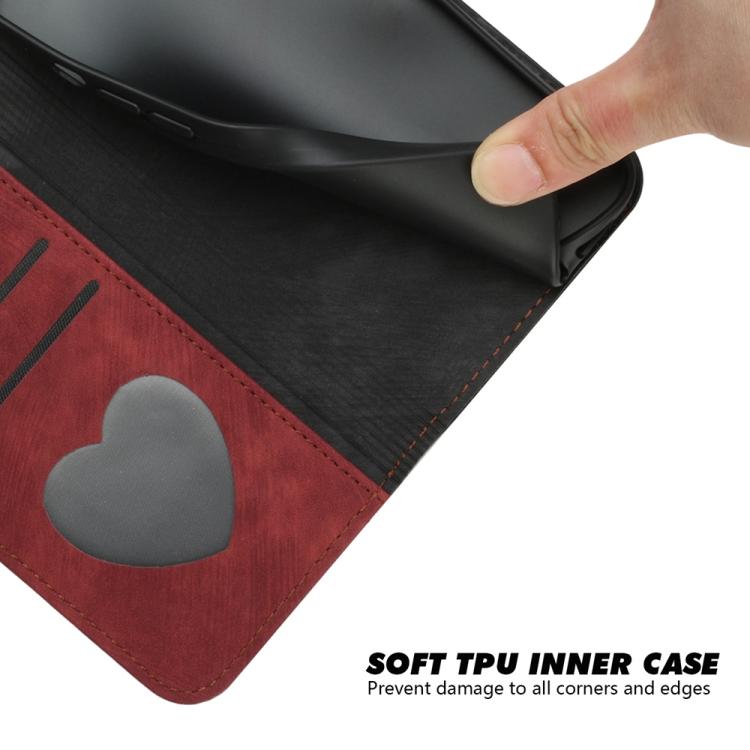For iPhone 17 Air Side Buckle Double Fold Hand Strap Leather Phone Case(Red) - free shipping - PMc TechLife - Order now!