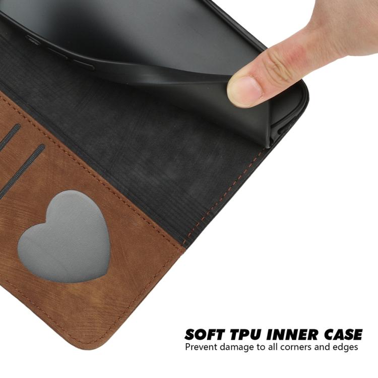 For iPhone 17 Side Buckle Double Fold Hand Strap Leather Phone Case(Brown) - free shipping - PMc TechLife - Order now!