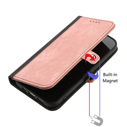 For Huawei Pura 70 Pro/70 Pro+ Side Buckle Double Fold Hand Strap Leather Phone Case(Pink) - Huawei Cases by PMC Jewellery | Online Shopping South Africa | PMC Jewellery | Buy Now Pay Later Mobicred