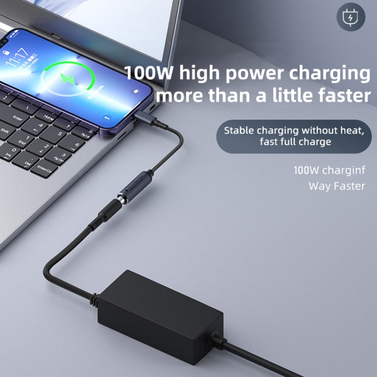 Lenovo Big Square Female to USB-C / Type-C Male 100W Computer Charging Adapter Connector - For Lenovo by PMC TechLife | Online Shopping South Africa | PMC TechLife