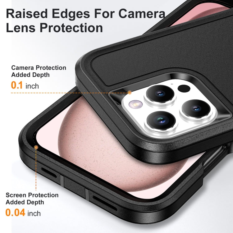 For iPhone 16 Pro Max Life Waterproof Rugged Phone Case(Black) - iPhone 16 Pro Max Cases by PMC TechLife | Online Shopping South Africa | PMC TechLife | Buy Now Pay Later Mobicred