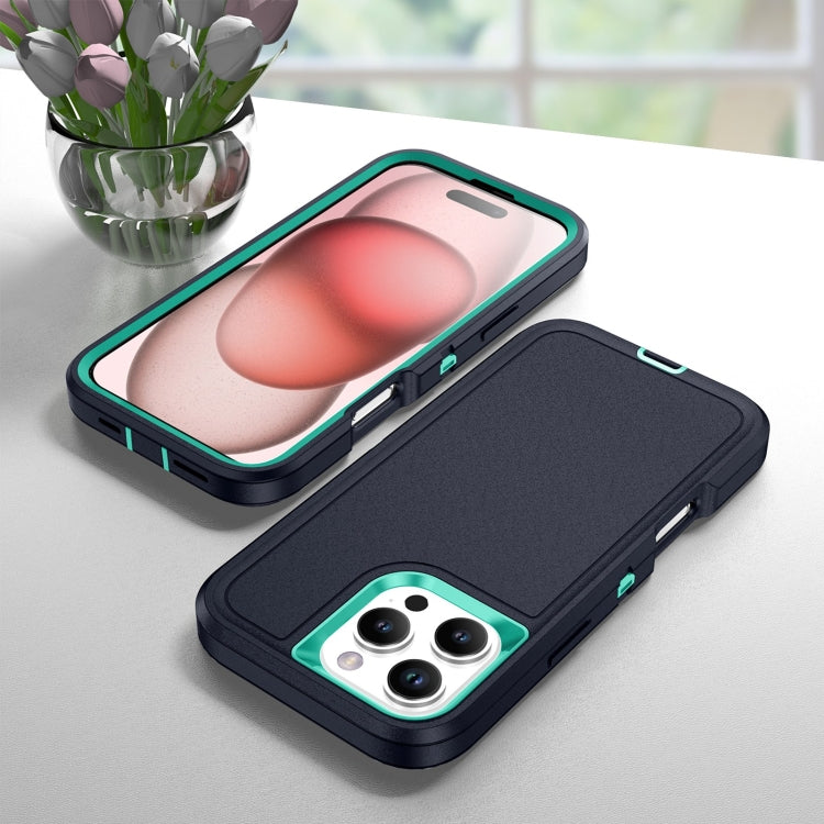 For iPhone 16 Pro Life Waterproof Rugged Phone Case(Dark Blue + Light Blue) - iPhone 16 Pro Cases by PMC TechLife | Online Shopping South Africa | PMC TechLife | Buy Now Pay Later Mobicred