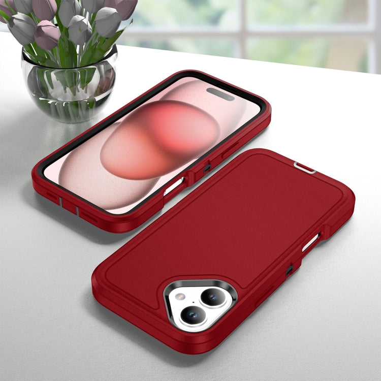 For iPhone 16 Life Waterproof Rugged Phone Case(Red + Black) - iPhone 16 Cases by PMC TechLife | Online Shopping South Africa | PMC TechLife | Buy Now Pay Later Mobicred