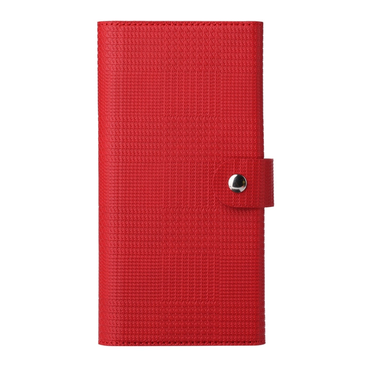 For iPhone 13 ViLi GHB Series MagSafe Magnetic Zipper Leather Phone Case(Red) - iPhone 13 Cases by ViLi | Online Shopping South Africa | PMC Jewellery | Buy Now Pay Later Mobicred