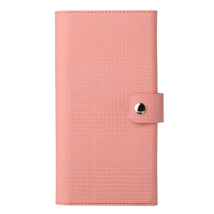 For iPhone 14 ViLi GHB Series MagSafe Magnetic Zipper Leather Phone Case(Pink) - iPhone 14 Cases by ViLi | Online Shopping South Africa | PMC Jewellery | Buy Now Pay Later Mobicred