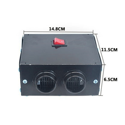 Car High-power Electric Heater Defroster, Specification:24V 2-hole - Heating & Fans by PMC Jewellery | Online Shopping South Africa | PMC Jewellery | Buy Now Pay Later Mobicred