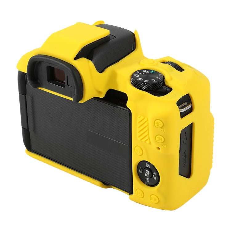 For Canon EOS R50 Soft Silicone Protective Case(Yellow) - Protective Case by PMC Jewellery | Online Shopping South Africa | PMC Jewellery