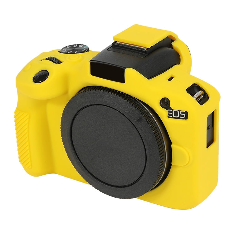 For Canon EOS R50 Soft Silicone Protective Case(Yellow) - Protective Case by PMC TechLife | Online Shopping South Africa | PMC TechLife