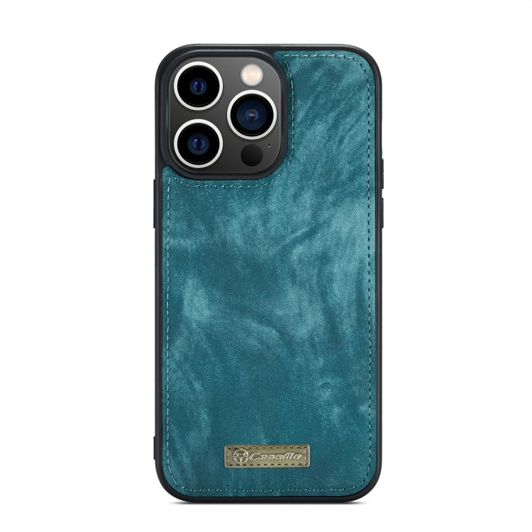 For iPhone 15 Pro Max CaseMe 008 Detachable Multifunctional Leather Phone Case(Blue) - iPhone 15 Pro Max Cases by CaseMe | Online Shopping South Africa | PMC Jewellery | Buy Now Pay Later Mobicred