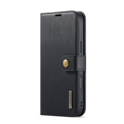 For iPhone 16 Pro Max DG.MING Crazy Horse Texture Detachable Magnetic Leather Phone Case(Black) - iPhone 16 Pro Max Cases by DG.MING | Online Shopping South Africa | PMC Jewellery | Buy Now Pay Later Mobicred