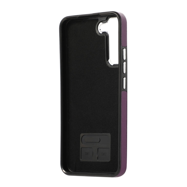 For Samsung Galaxy S23+ 5G Side Leather Magsafe Phone Case(Dark Purple) - Galaxy S23+ 5G Cases by PMC Jewellery | Online Shopping South Africa | PMC Jewellery