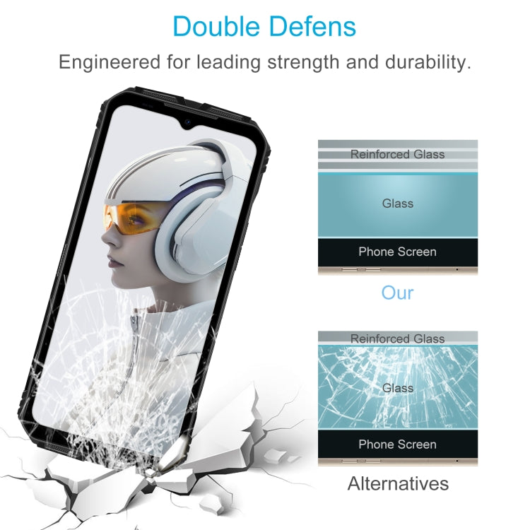 For DOOGEE V Max Plus 10pcs 0.26mm 9H 2.5D Tempered Glass Film - For Doogee by PMC Jewellery | Online Shopping South Africa | PMC Jewellery | Buy Now Pay Later Mobicred