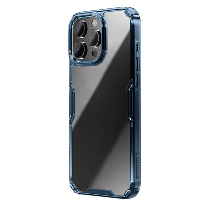 For iPhone 16 Pro NILLKIN Ultra Clear PC + TPU Phone Case(Blue) - iPhone 16 Pro Cases by NILLKIN | Online Shopping South Africa | PMC Jewellery | Buy Now Pay Later Mobicred