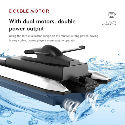 B8 Double Propeller Long Endurance High Speed Remote Control Boat(Black) - RC Boats by PMC Jewellery | Online Shopping South Africa | PMC Jewellery