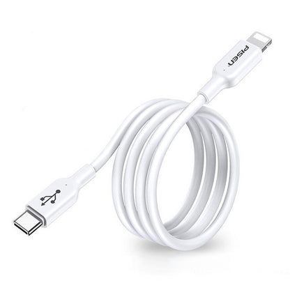 PISEN 1m 3.0A Type-C to 8 Pin PD Fast Charging Cable - 2 in 1 Cable by PMC Jewellery | Online Shopping South Africa | PMC Jewellery | Buy Now Pay Later Mobicred