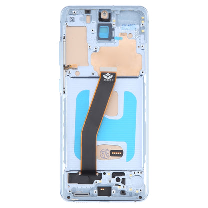 For Samsung Galaxy S20 SM-G980 TFT LCD Screen Digitizer Full Assembly with Frame, Not Supporting Fingerprint Identification(Blue) - LCD Screen by PMC Jewellery | Online Shopping South Africa | PMC Jewellery