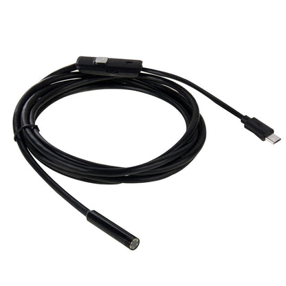 AN97 Waterproof Micro USB Endoscope Snake Tube Inspection Camera for Parts of OTG Function Android Mobile Phone, with 6 LEDs, Lens Diameter:8mm(Length: 10m) -  by PMC Jewellery | Online Shopping South Africa | PMC Jewellery | Buy Now Pay Later Mobicred