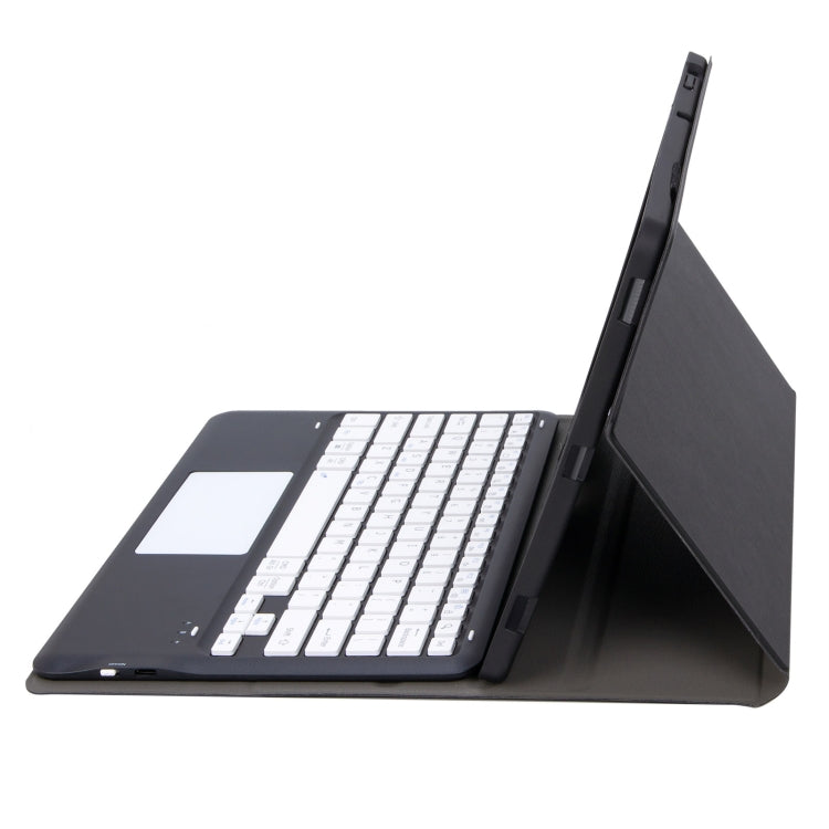 For Honor MagicPad 13 AH16-A TPU Ultra-thin Detachable Bluetooth Keyboard Tablet Leather Case with Touchpad(Black + White) - Huawei Keyboard by PMC TechLife | Online Shopping South Africa | PMC TechLife