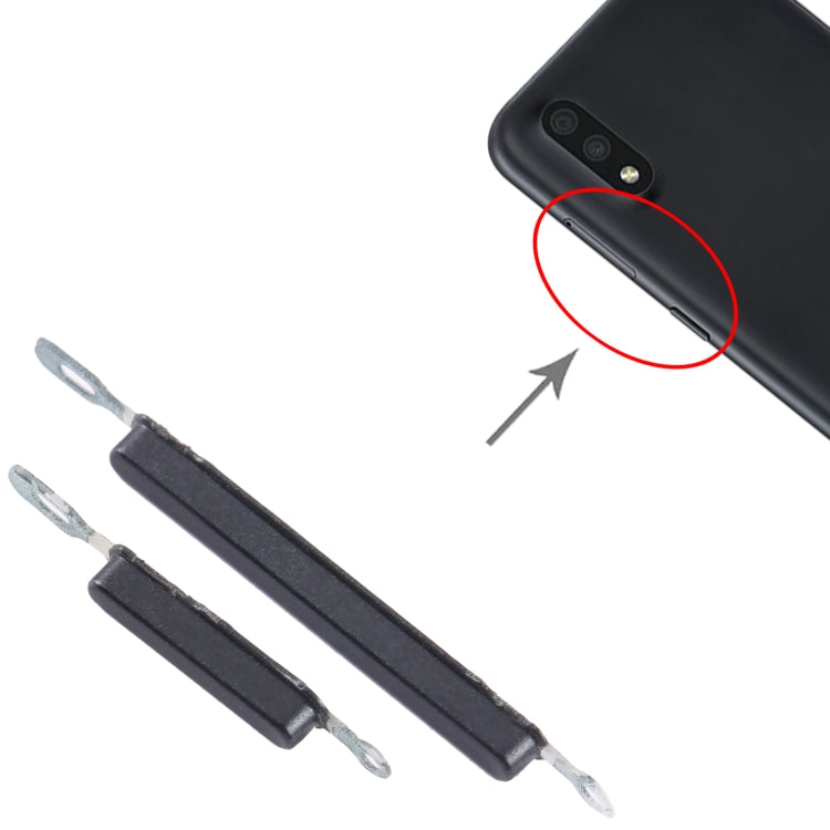 For Samsung Galaxy A01 SM-A015 10pcs Power Button + Volume Control Button(Black) - free shipping - PMc TechLife - Order now!