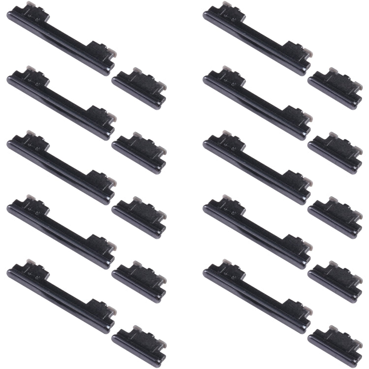 For Samsung Galaxy A52 4G SM-A525 10pcs Power Button + Volume Control Button(Black) - free shipping - PMc TechLife - Order now!