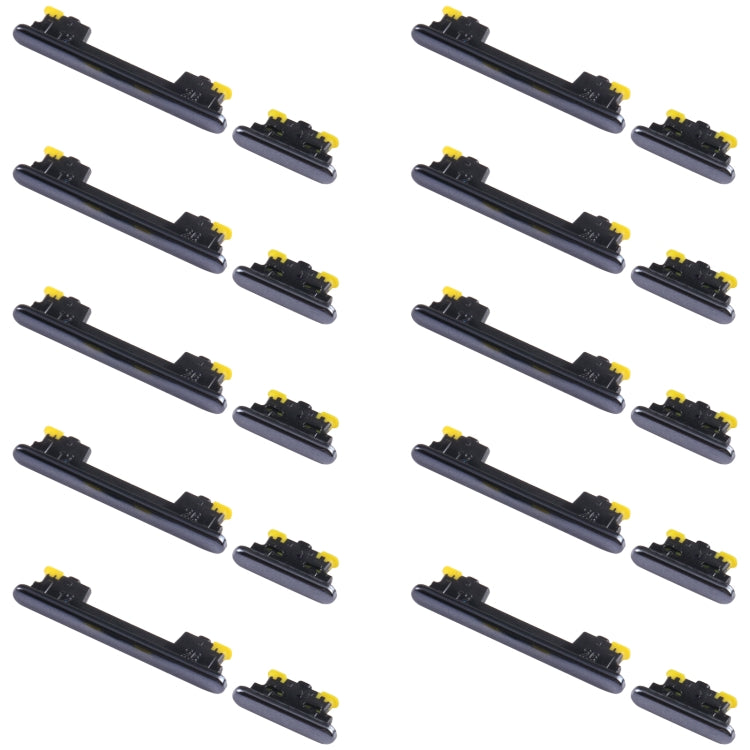 For Samsung Galaxy A53 5G SM-A536 10pcs Power Button + Volume Control Button(Black) - free shipping - PMc TechLife - Order now!