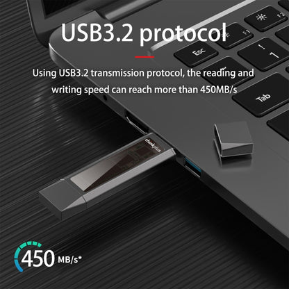 Lenovo TU203 Dual Interface Solid State USB Flash Drive, Capacity:512GB - USB Flash Drives by Lenovo | Online Shopping South Africa | PMC Jewellery | Buy Now Pay Later Mobicred