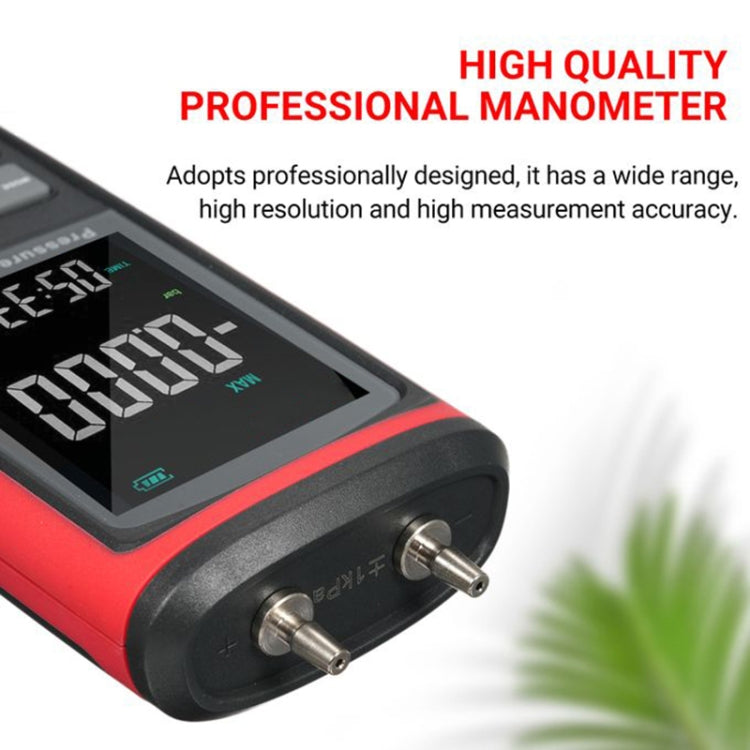 BENETECH GT5101 LCD Display Differential Pressure Meter, Specification:100KPa - Other Tester Tool by BENETECH | Online Shopping South Africa | PMC Jewellery | Buy Now Pay Later Mobicred