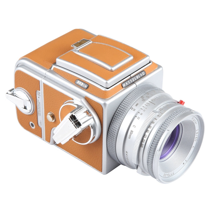 For Hasselblad 503CW Non-Working Fake Dummy Camera Model Photo Studio Props(Brown Silver) - Camera Model by PMC Jewellery | Online Shopping South Africa | PMC Jewellery | Buy Now Pay Later Mobicred