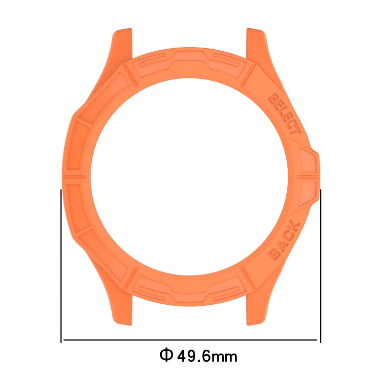 For Amazfit Cheetah / Cheetah Pro Armor Hollow Watch Protective Case(Orange) - Watch Cases by PMC Jewellery | Online Shopping South Africa | PMC Jewellery