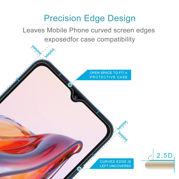 For Xiaomi Redmi 13C / 13C 5G 10pcs 0.26mm 9H 2.5D Tempered Glass Film - 13C Tempered Glass by PMC Jewellery | Online Shopping South Africa | PMC Jewellery | Buy Now Pay Later Mobicred